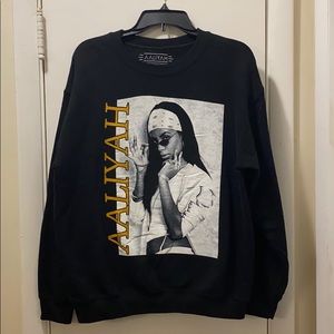 Aaliyah Black Sweatshirt M